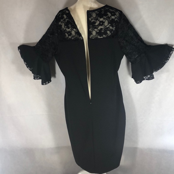 NWT = ALWAYS INDIGO = Size 2X, Midi dress. - Picture 4 of 8